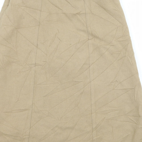 Dereta Womens Beige   Straight & Pencil Skirt Size 12