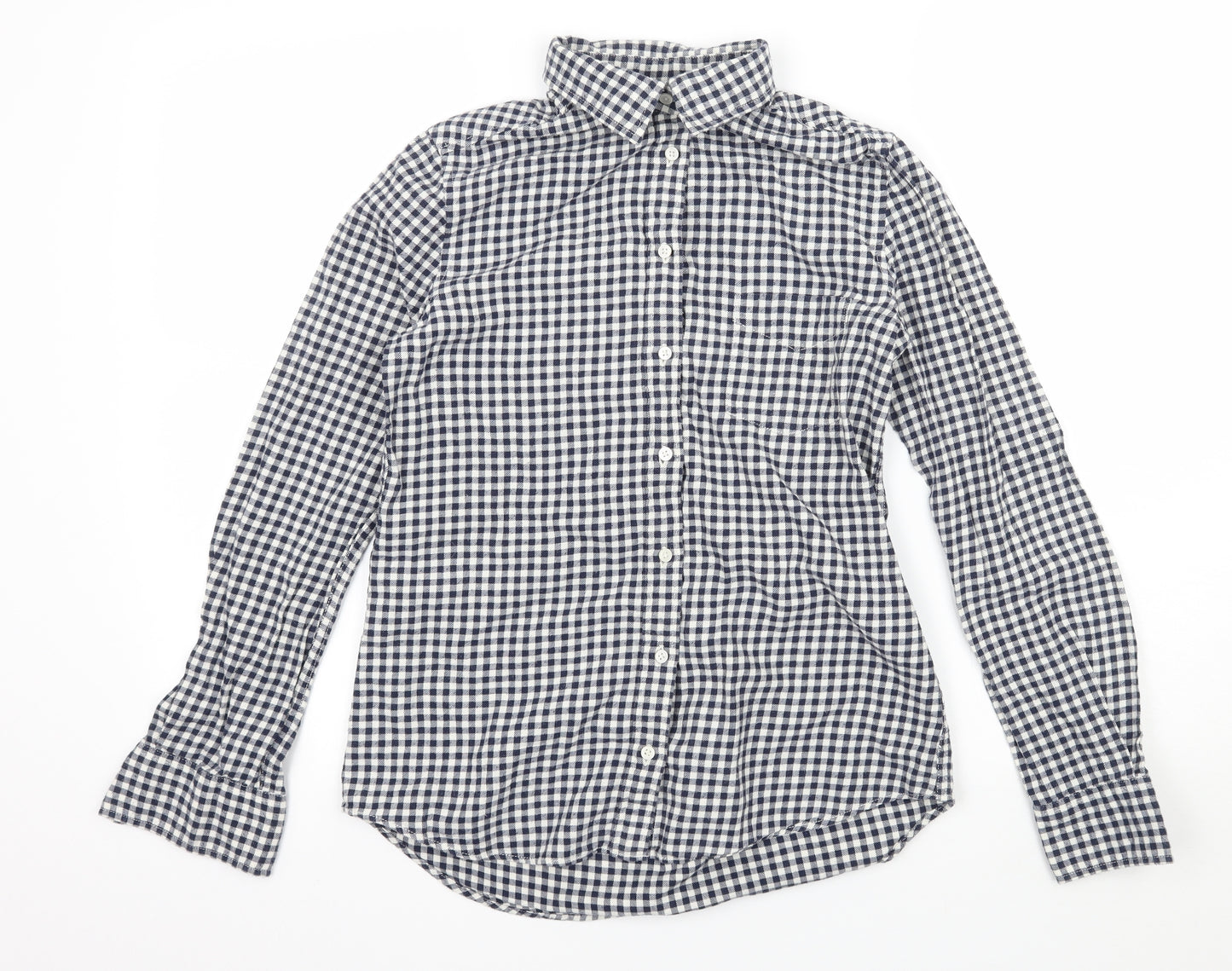 Uniqlo Mens Blue Check   Button-Up Size S