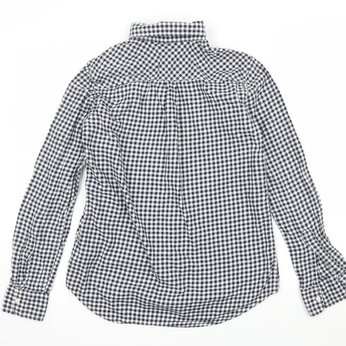 Uniqlo Mens Blue Check   Button-Up Size S