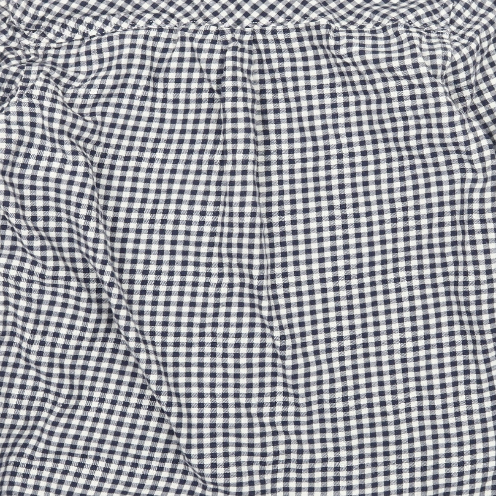 Uniqlo Mens Blue Check   Button-Up Size S