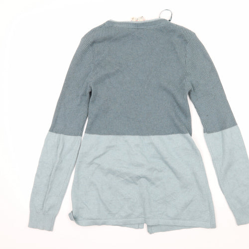 Mistral Womens Blue  Knit Cardigan Jumper Size 12