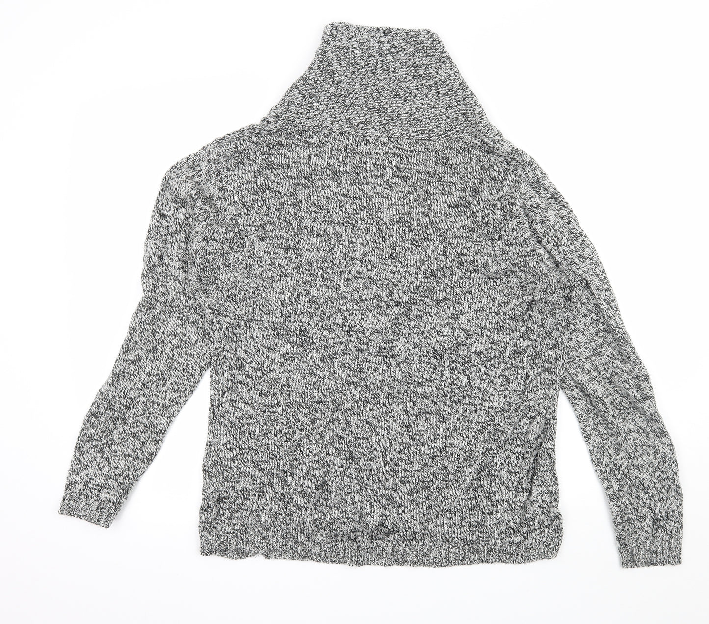 Damart Womens Grey  Jersey Cardigan Jumper Size 14