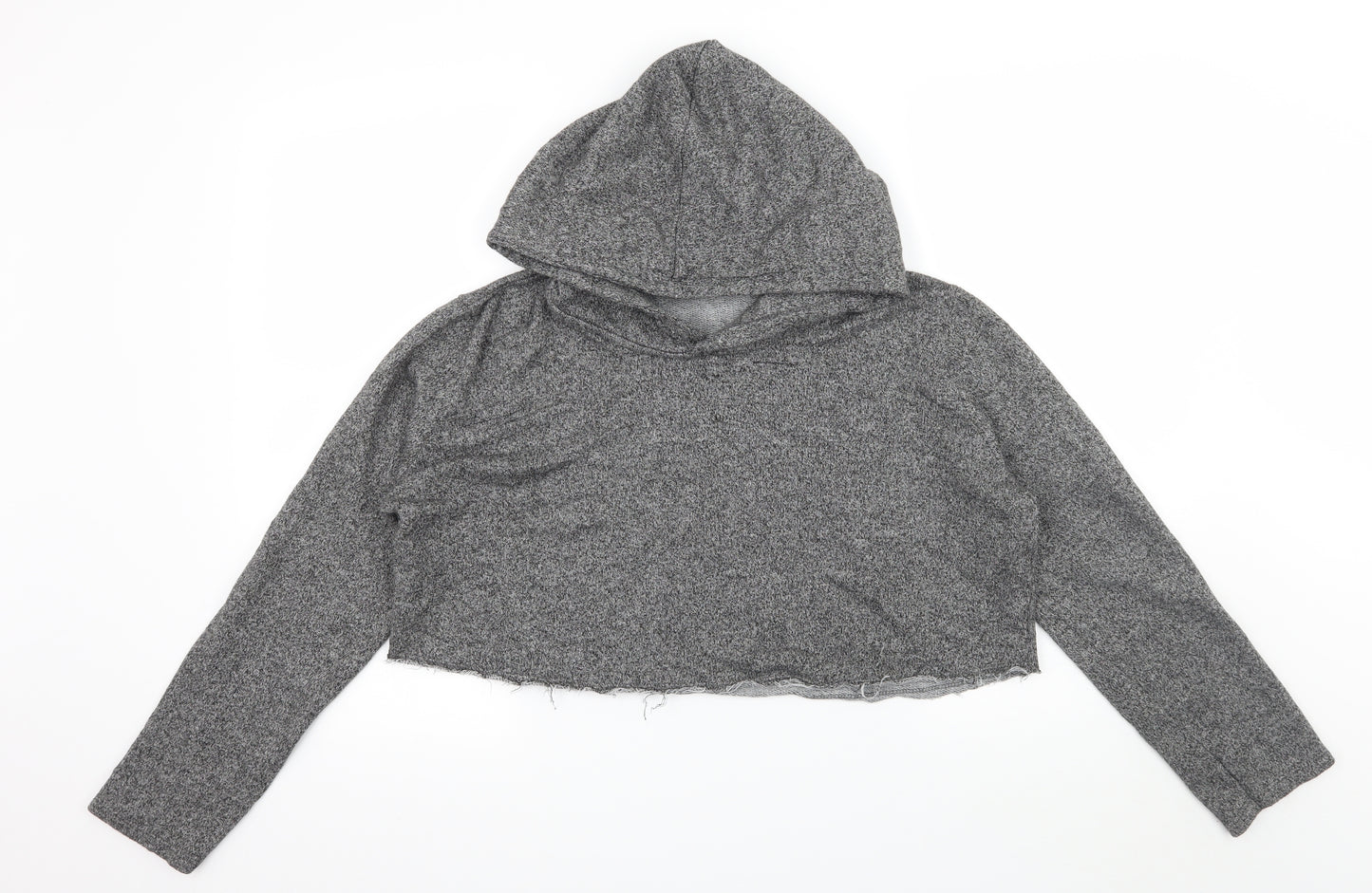 John GALT Womens Grey  Jersey Pullover Hoodie One Size