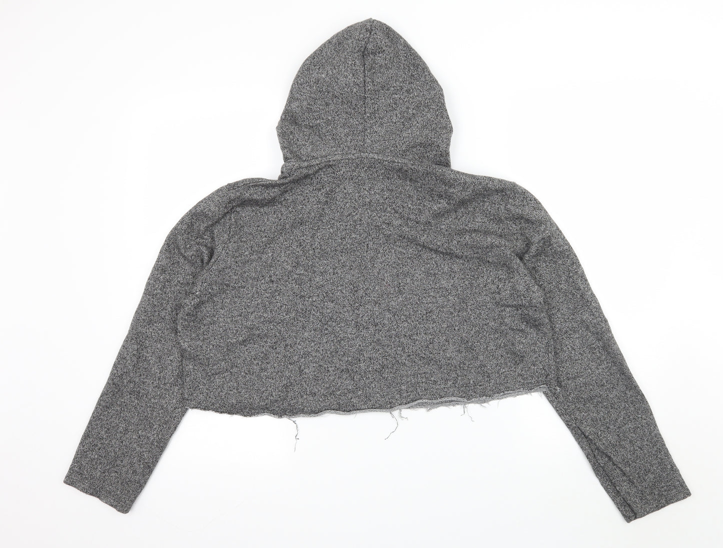 John GALT Womens Grey  Jersey Pullover Hoodie One Size