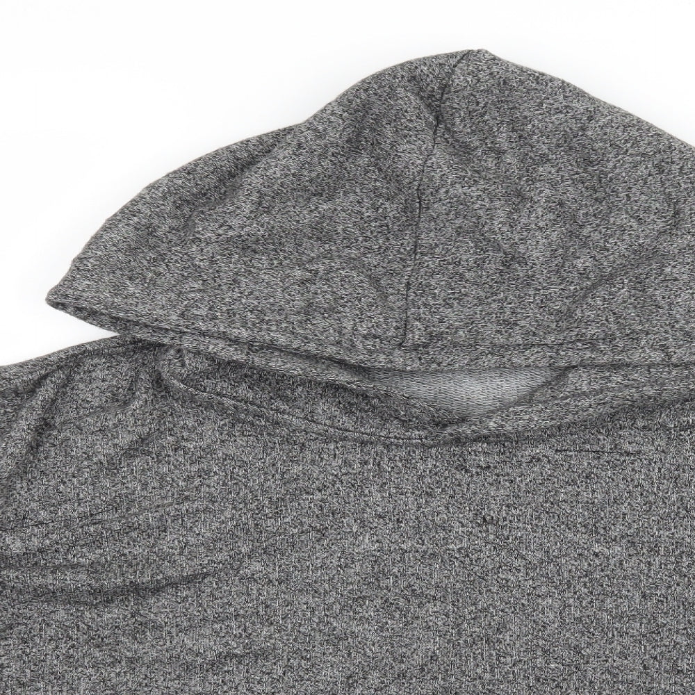 John GALT Womens Grey  Jersey Pullover Hoodie One Size