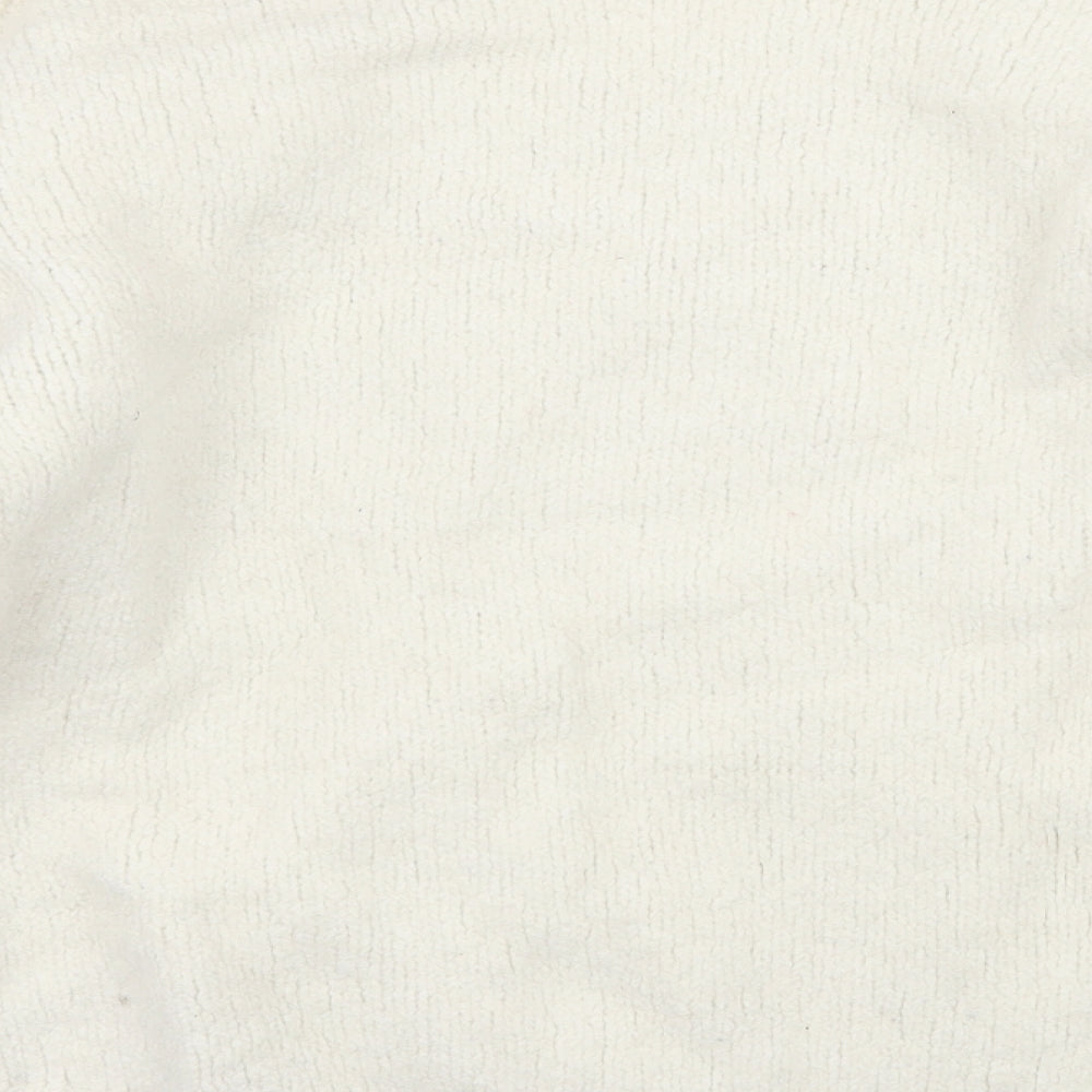 H&M Womens Ivory  Knit Pullover Jumper Size M
