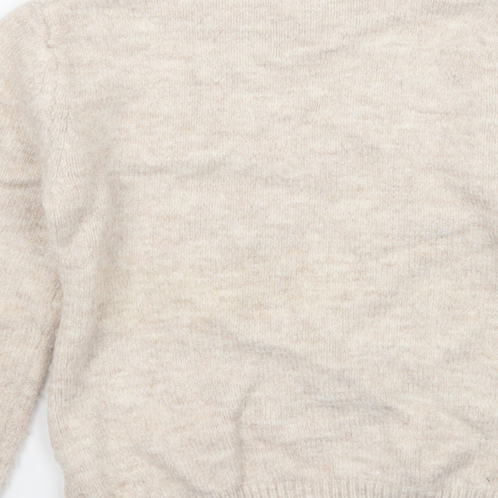 Primark Girls Pink  Knit Pullover Jumper Size 6-7 Years  - Rabbit
