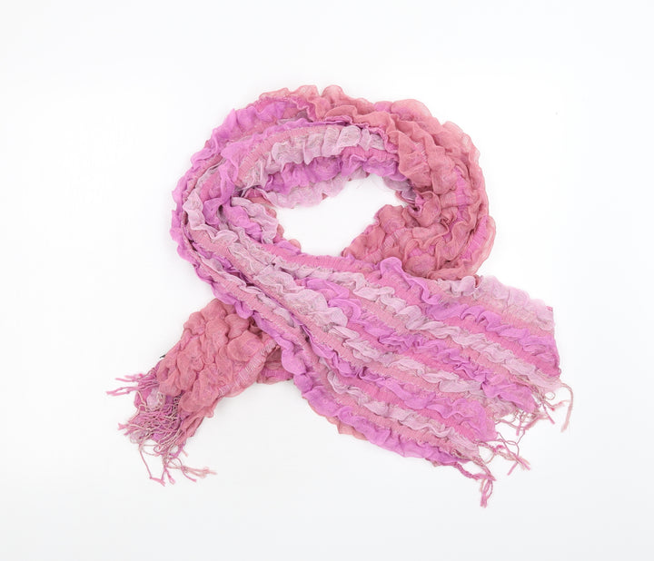 Preworn Womens Pink    Scarf