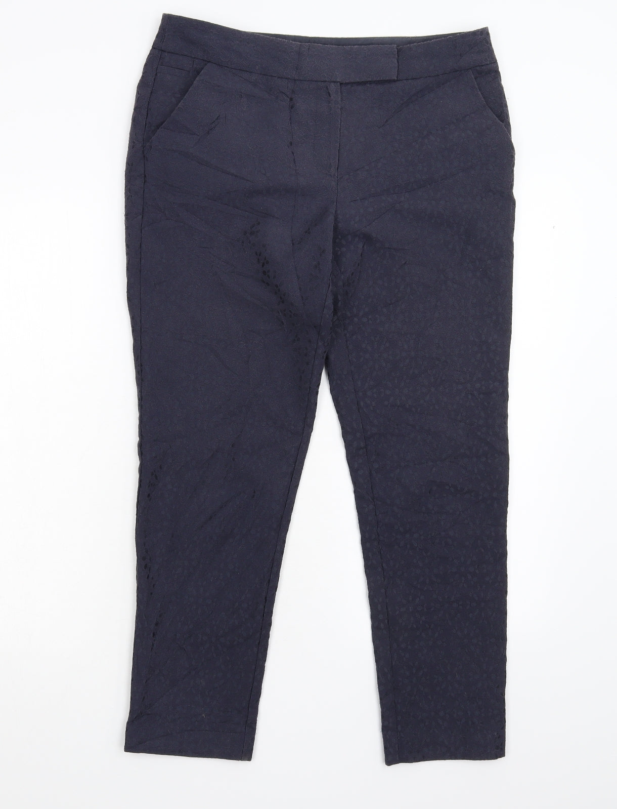 NEXT Womens Blue   Trousers  Size 10 L26 in