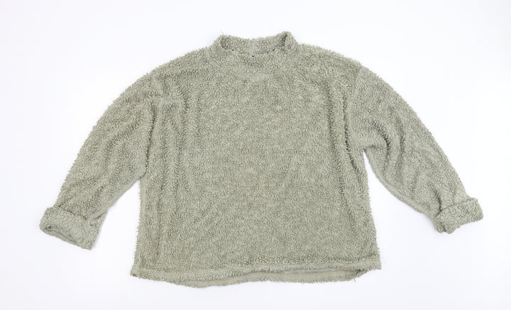 PRETTYLITTLETHING Womens Green   Pullover Jumper Size 12