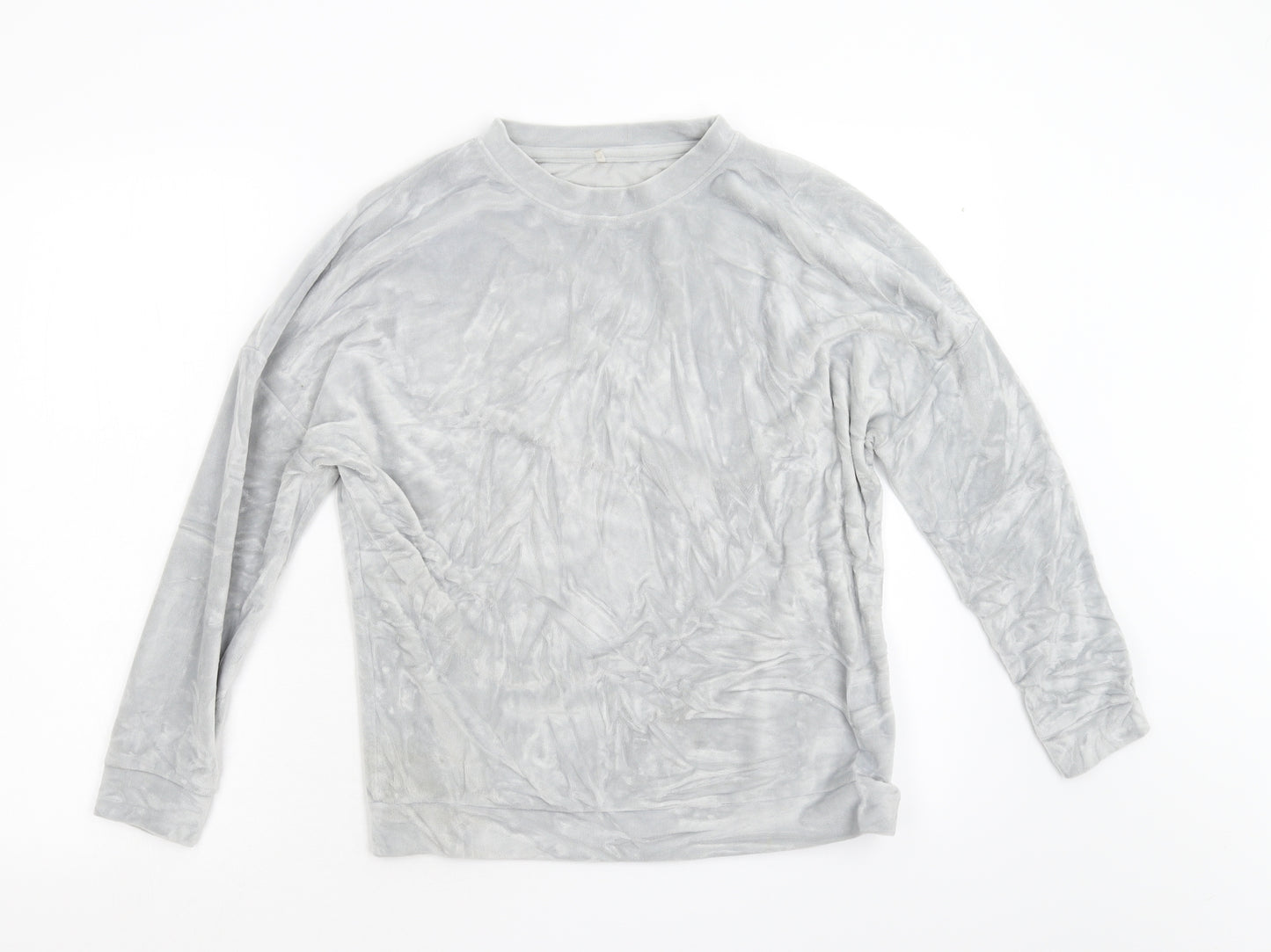 George Womens Grey  Fleece Pullover Jumper Size 10