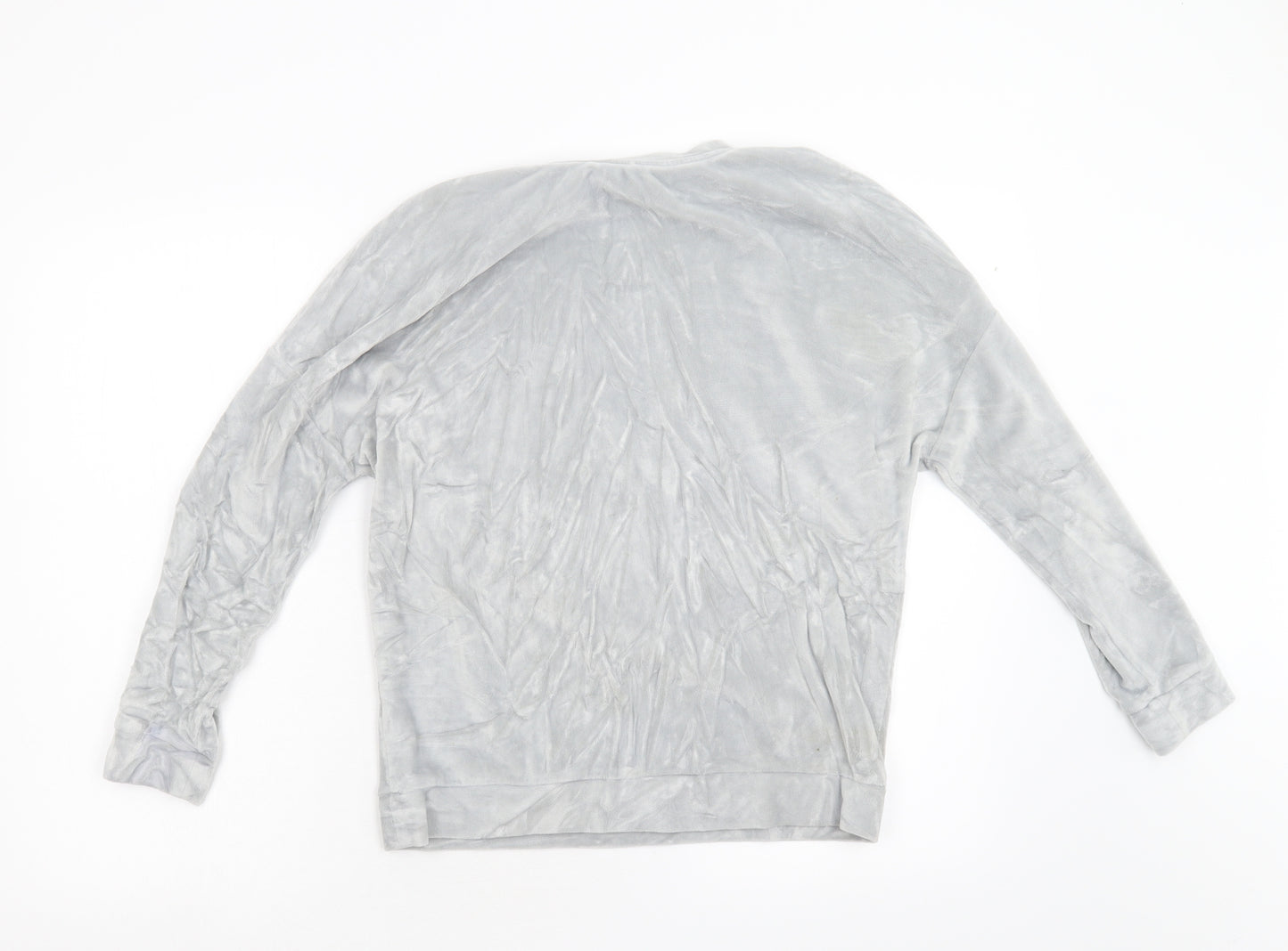 George Womens Grey  Fleece Pullover Jumper Size 10