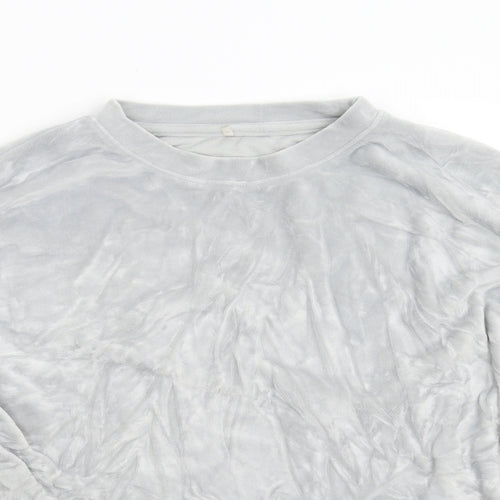 George Womens Grey  Fleece Pullover Jumper Size 10