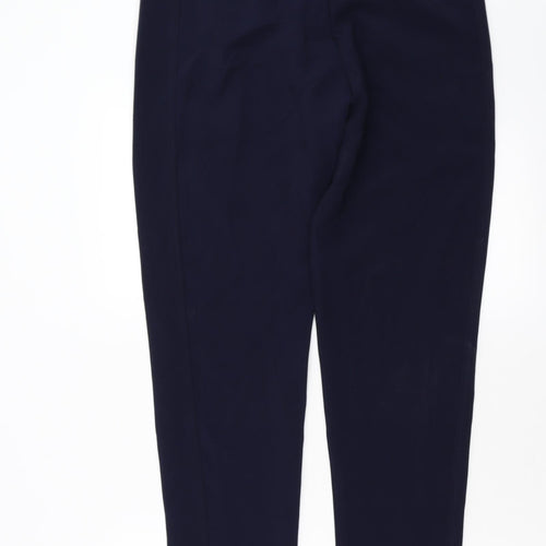Louche Womens Blue   Trousers  Size 14 L29 in