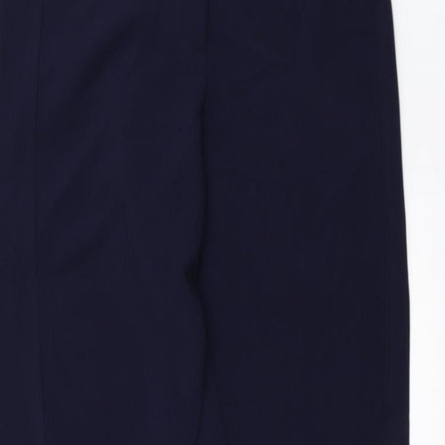Louche Womens Blue   Trousers  Size 14 L29 in