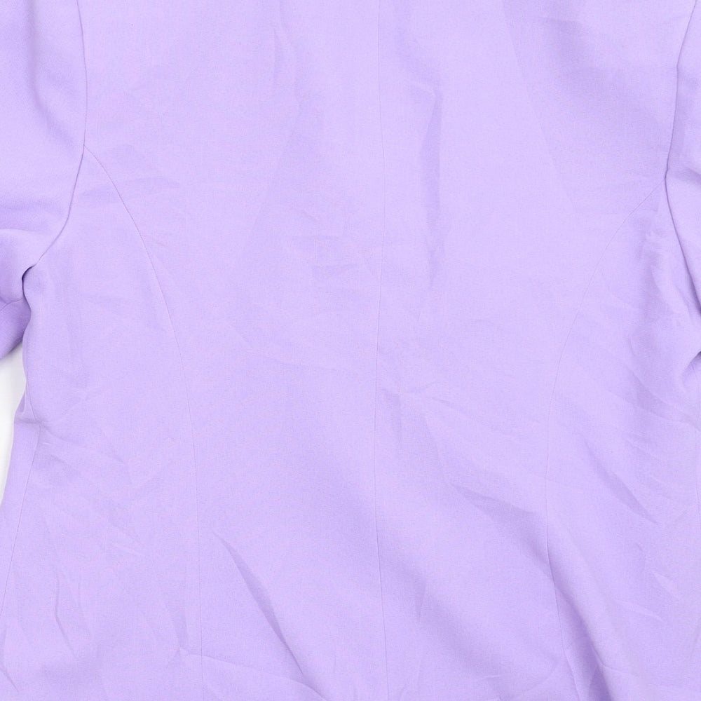 Isabelle Womens Purple   Jacket  Size 14