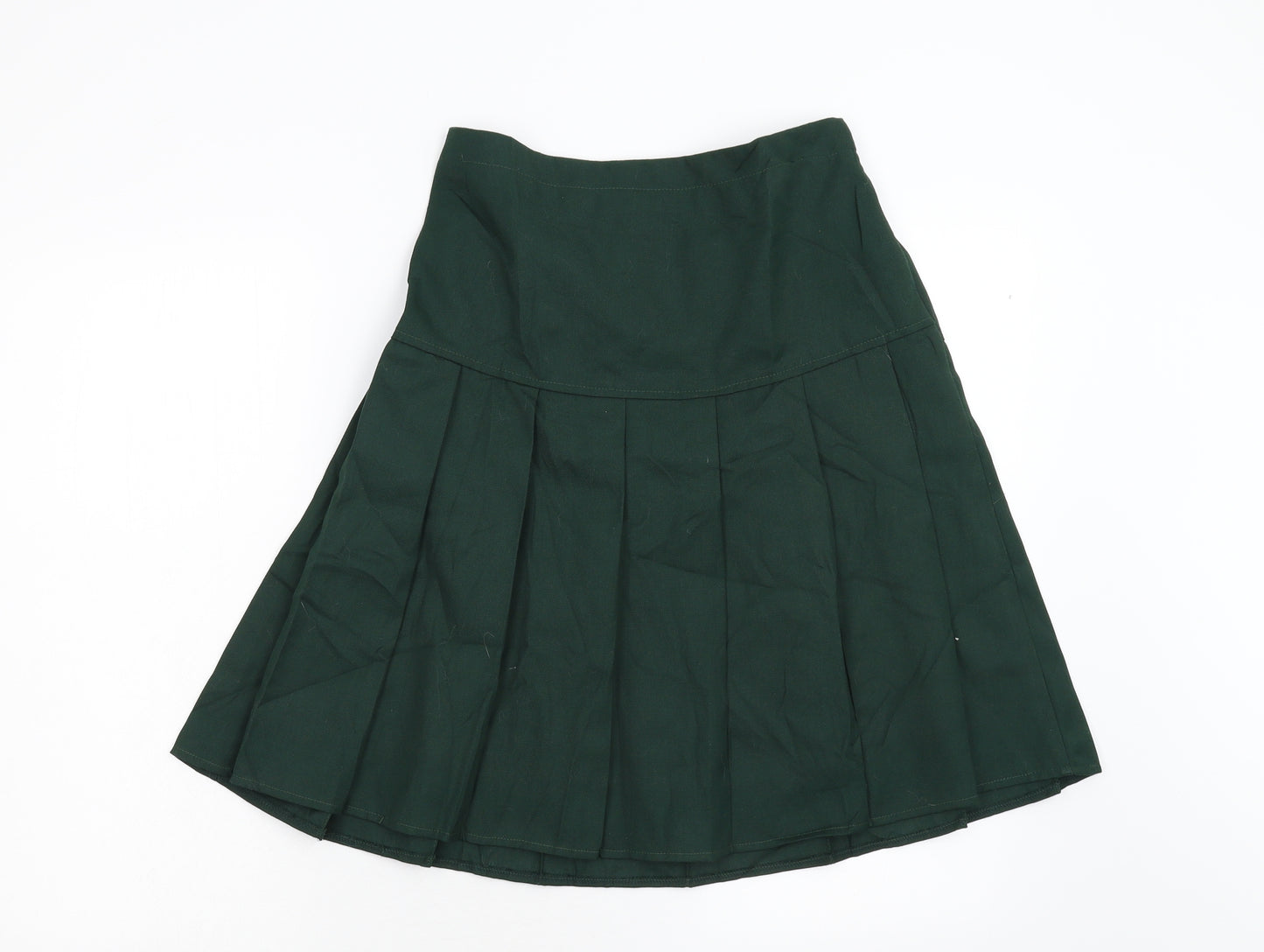 Price & Buckland Womens Green   Skater Skirt Size 34 in
