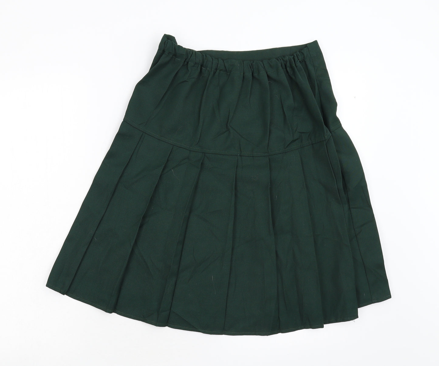 Price & Buckland Womens Green   Skater Skirt Size 34 in
