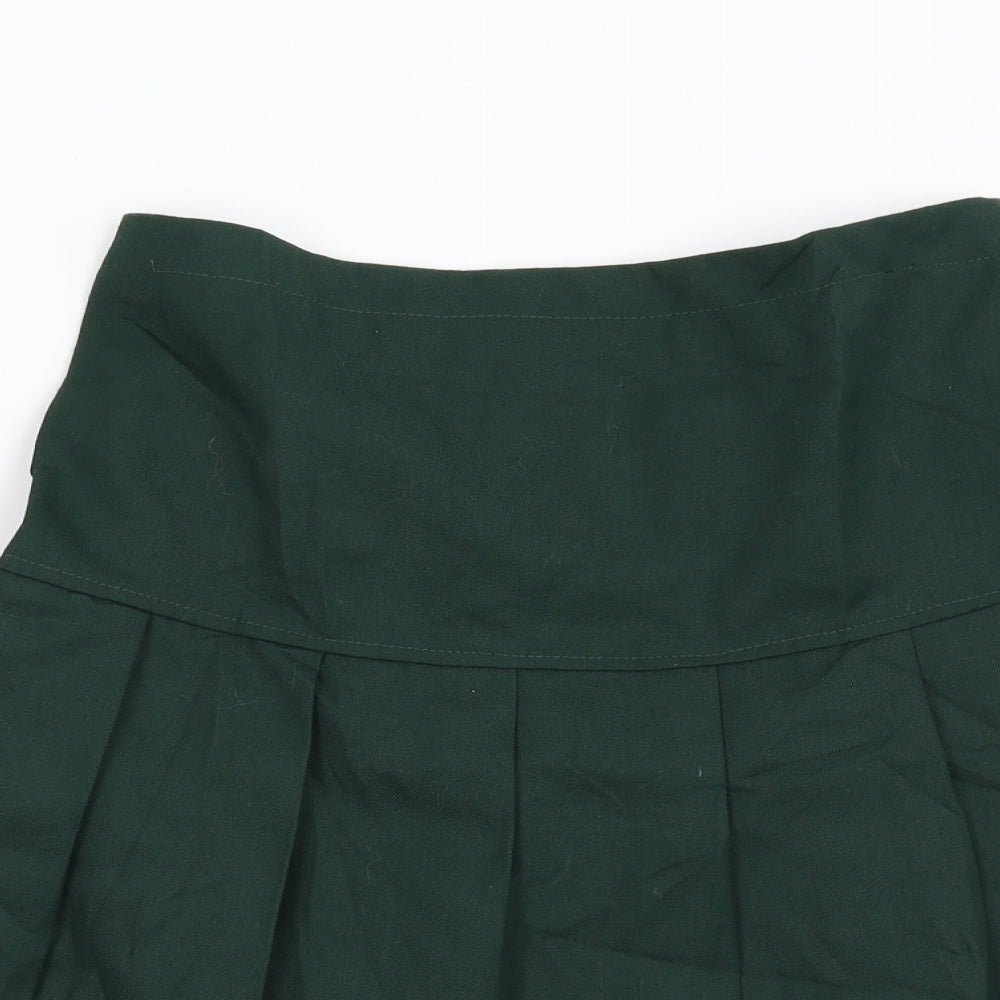 Price & Buckland Womens Green   Skater Skirt Size 34 in