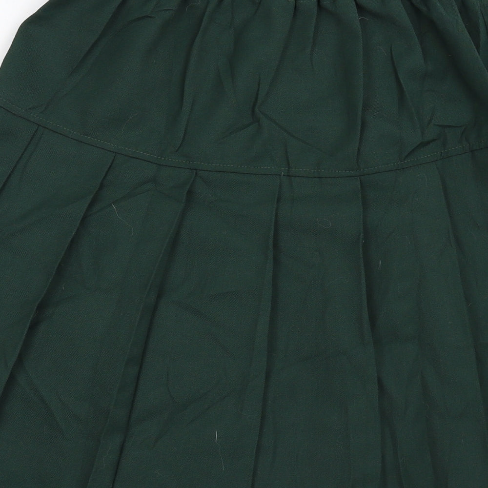 Price & Buckland Womens Green   Skater Skirt Size 34 in