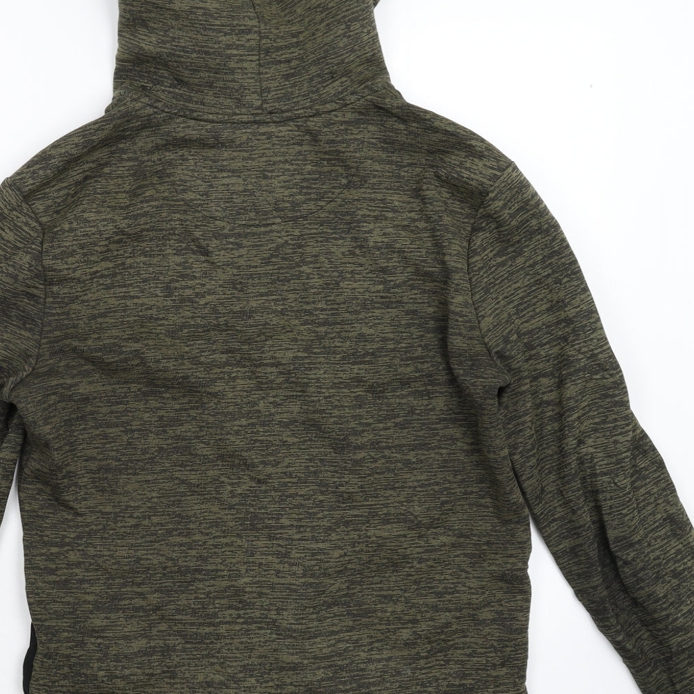 River Island Mens Green   Full Zip Hoodie Size XS