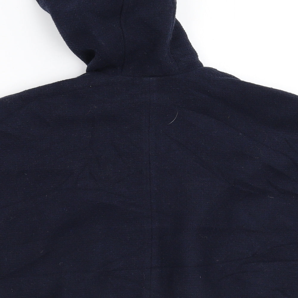 TU Girls Blue   Jacket Poncho Size 3-4 Years