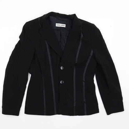 Gerry Weber Womens Black   Jacket  Size 12
