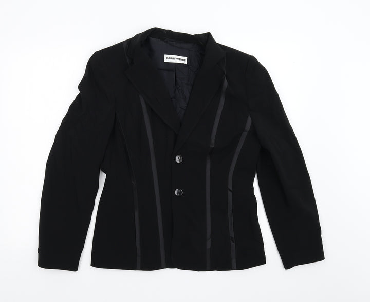 Gerry Weber Womens Black Jacket Size 12