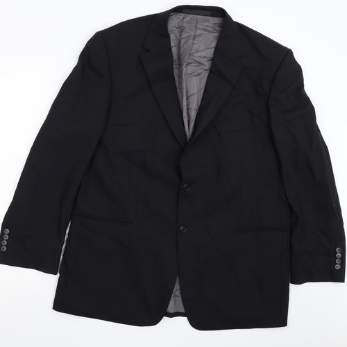 Marks and Spencer Womens Black   Jacket Suit Jacket Size 44