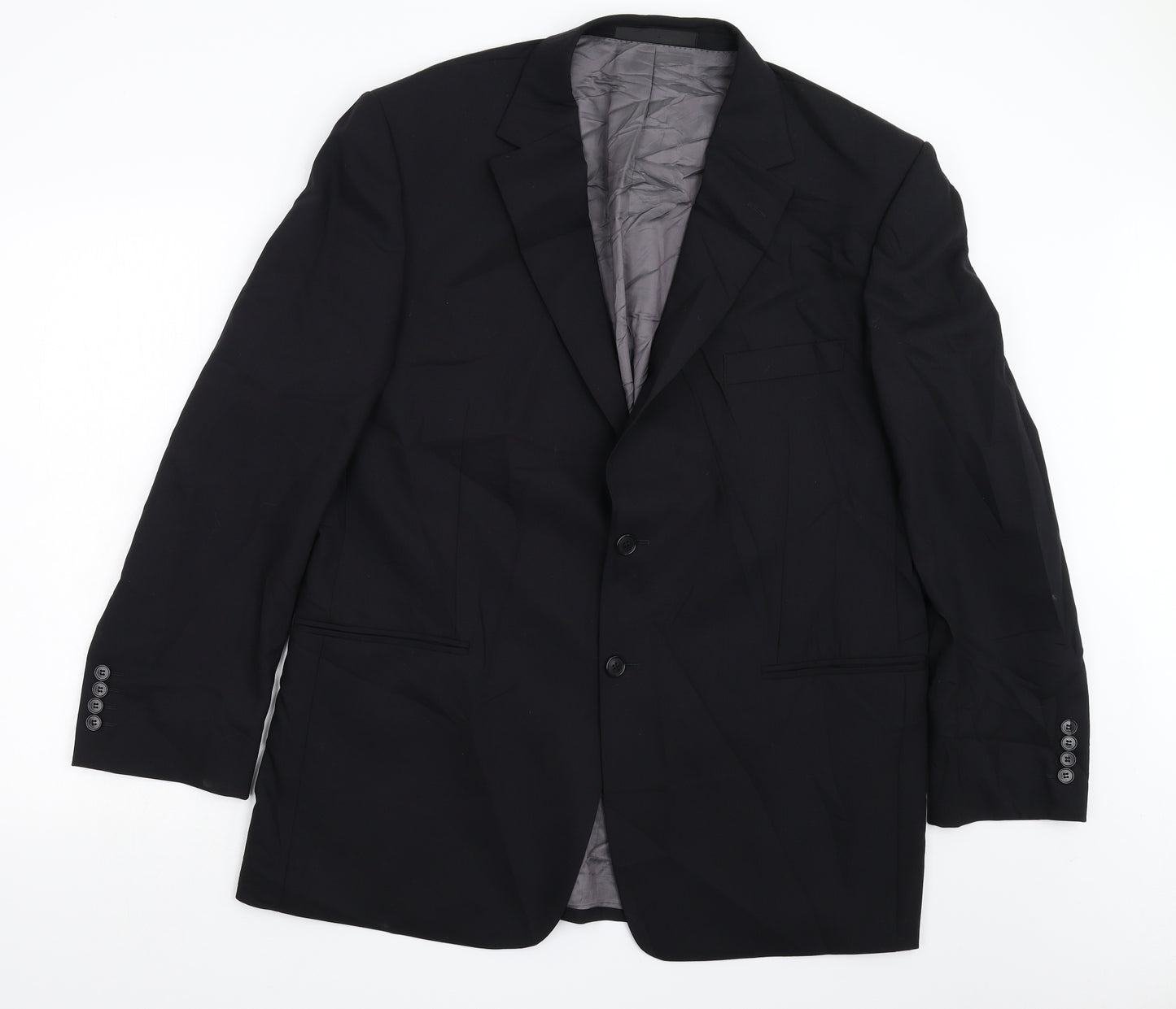 Marks and Spencer Womens Black   Jacket Suit Jacket Size 44