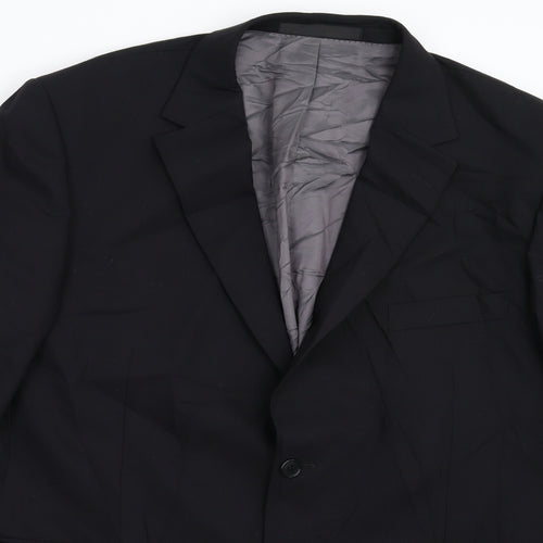Marks and Spencer Womens Black   Jacket Suit Jacket Size 44