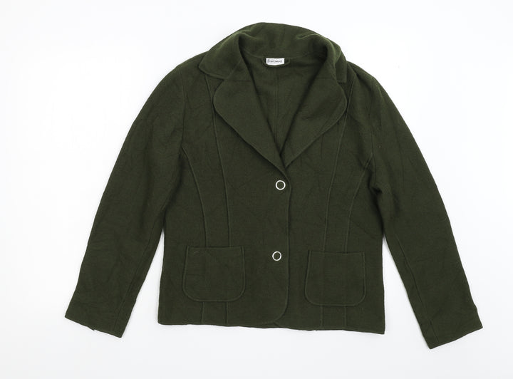 Gerry Weber Womens Green Jacket Size 16