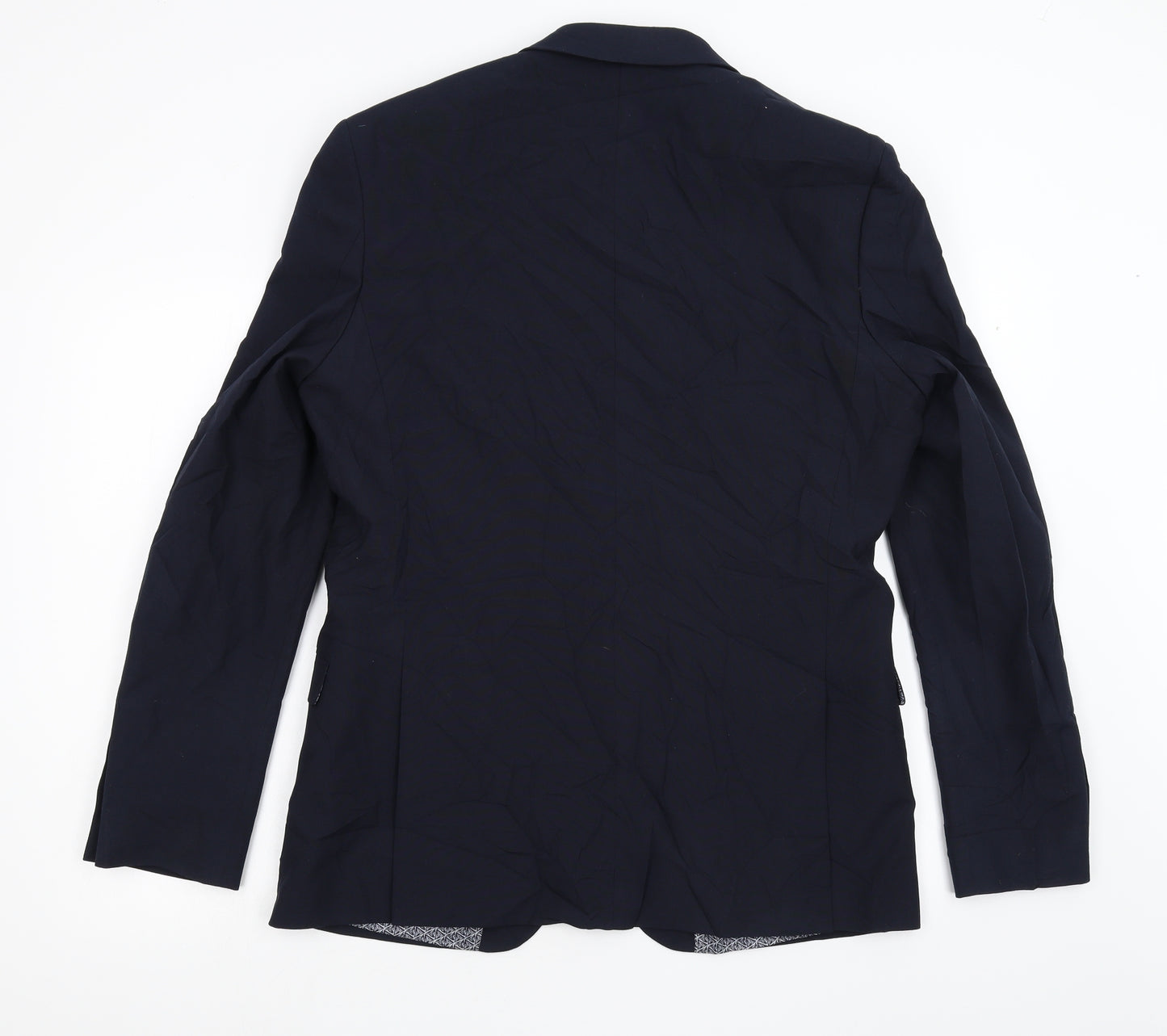 Red Herring Mens Blue   Jacket Suit Jacket Size 42