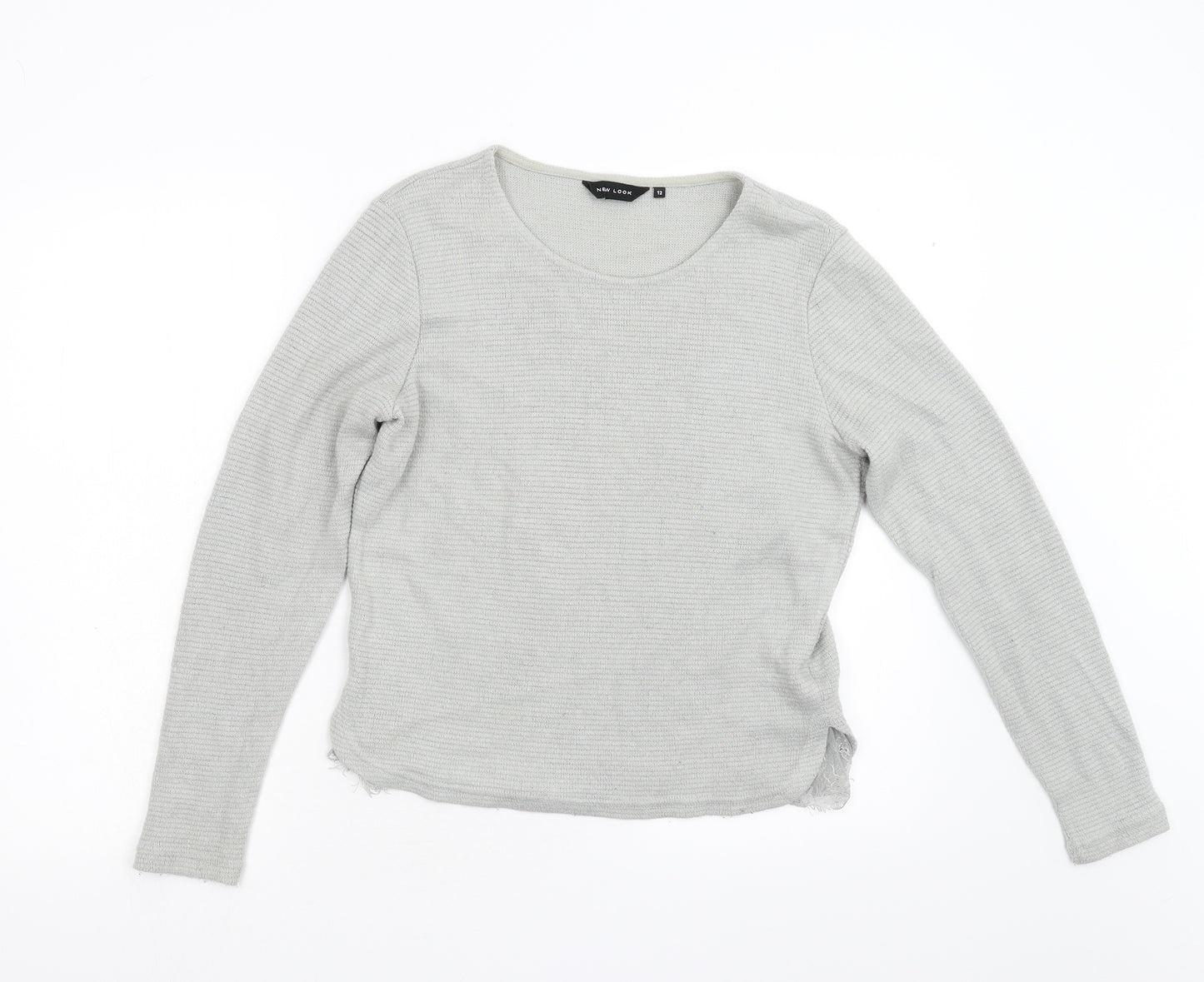 New Look Womens Grey   Pullover Jumper Size 12