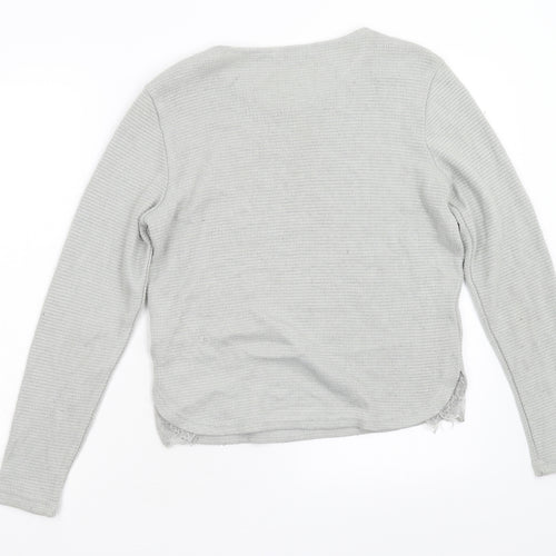 New Look Womens Grey   Pullover Jumper Size 12