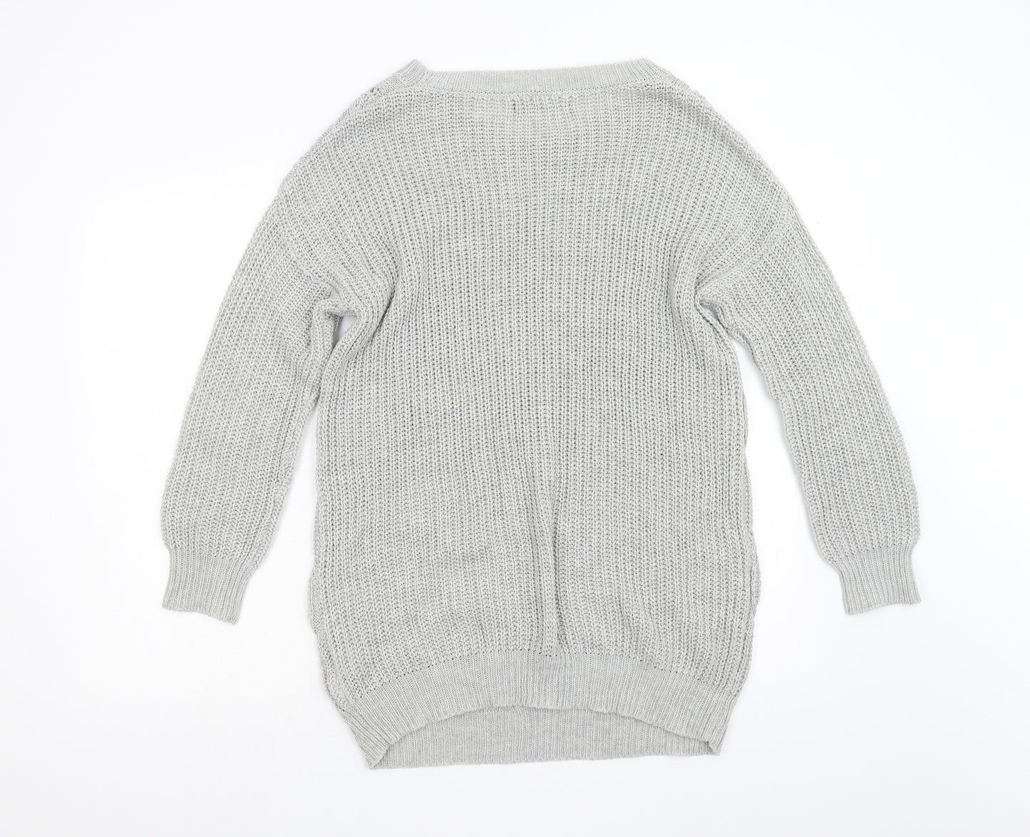 Primark Womens Grey   Pullover Jumper Size 10