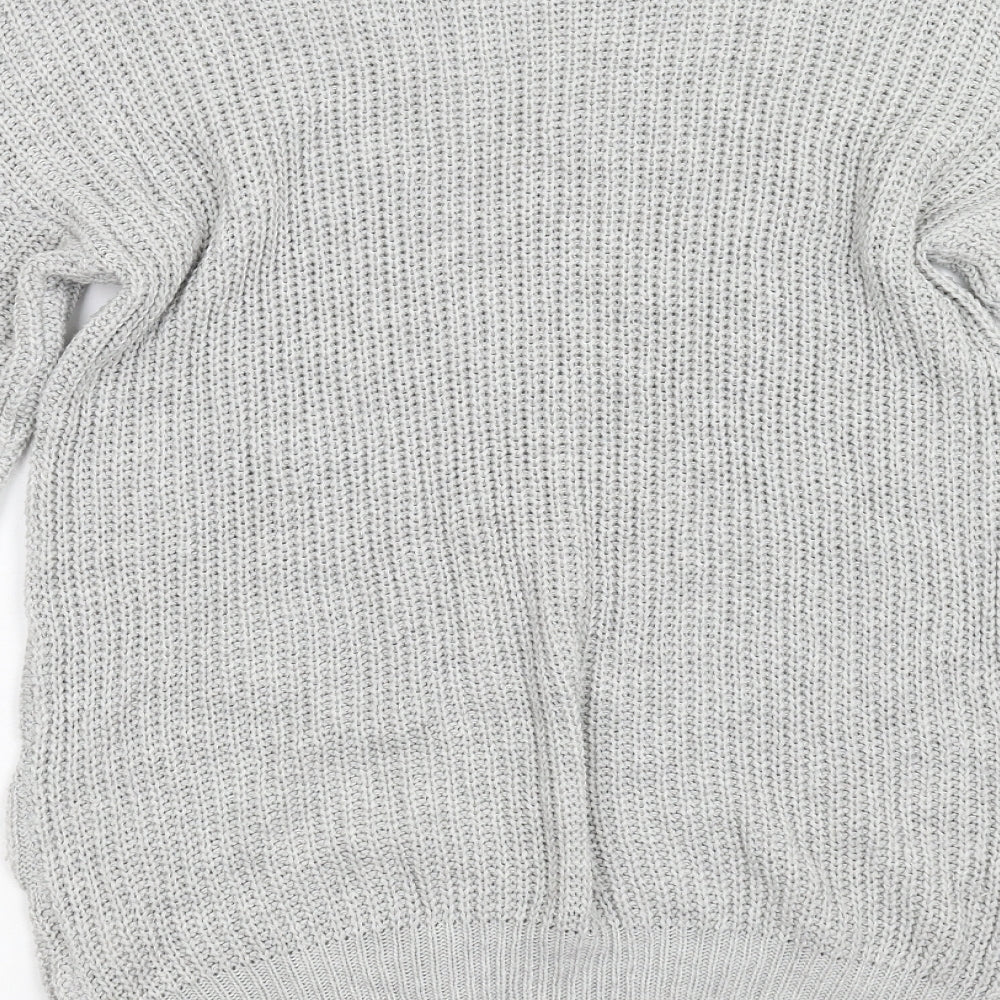 Primark Womens Grey   Pullover Jumper Size 10
