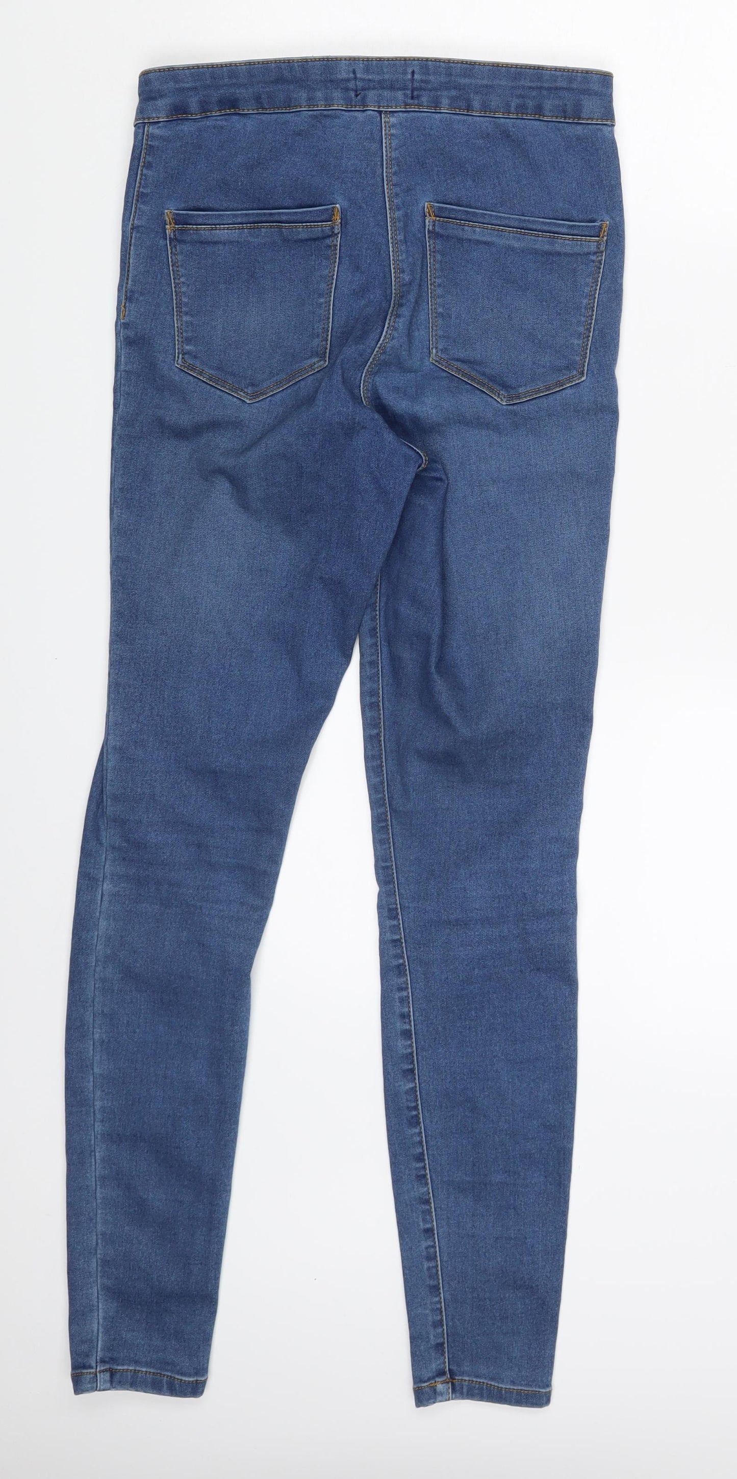 Matalan Womens Blue  Denim Jegging Leggings Size 12 L26 in