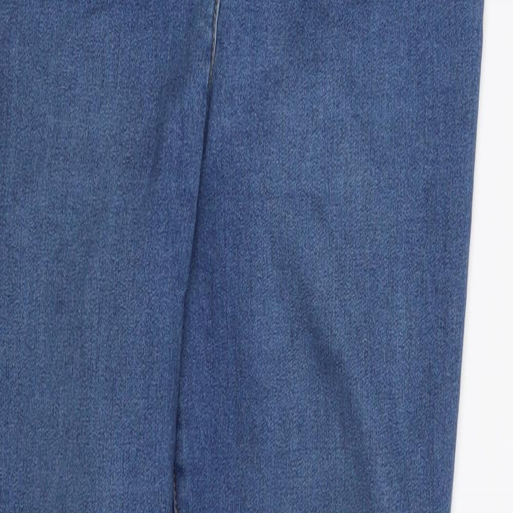 Matalan Womens Blue  Denim Jegging Leggings Size 12 L26 in