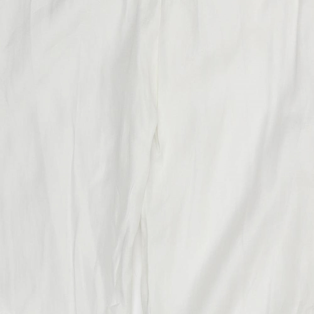 Autograph Womens White   Sweatpants Trousers Size 10 L27 in