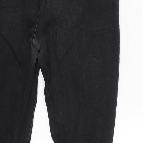Denim Co. Womens Black  Denim Skinny Jeans Size 14 L25 in