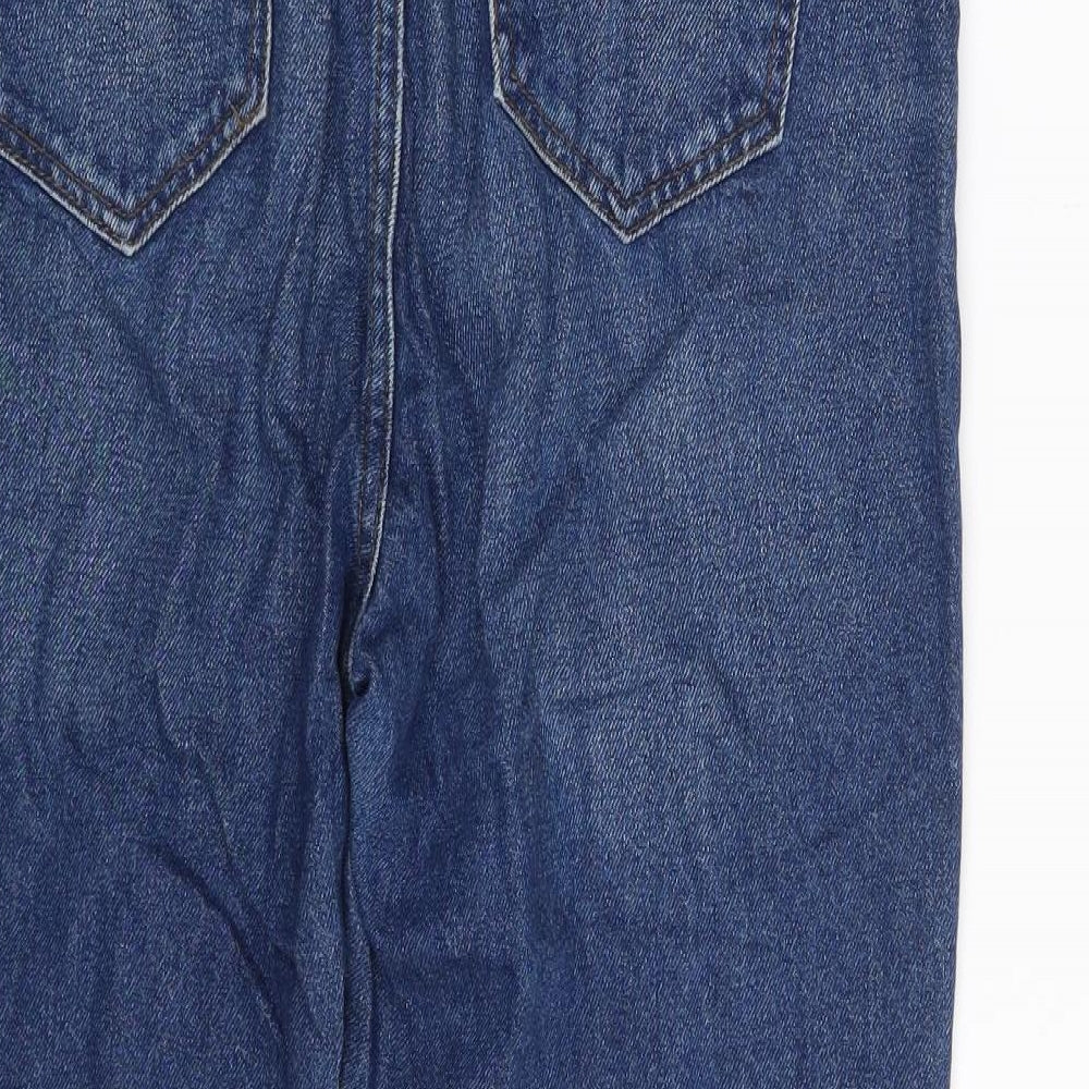 New Look Womens Blue  Denim Straight Jeans Size 12 L23 in