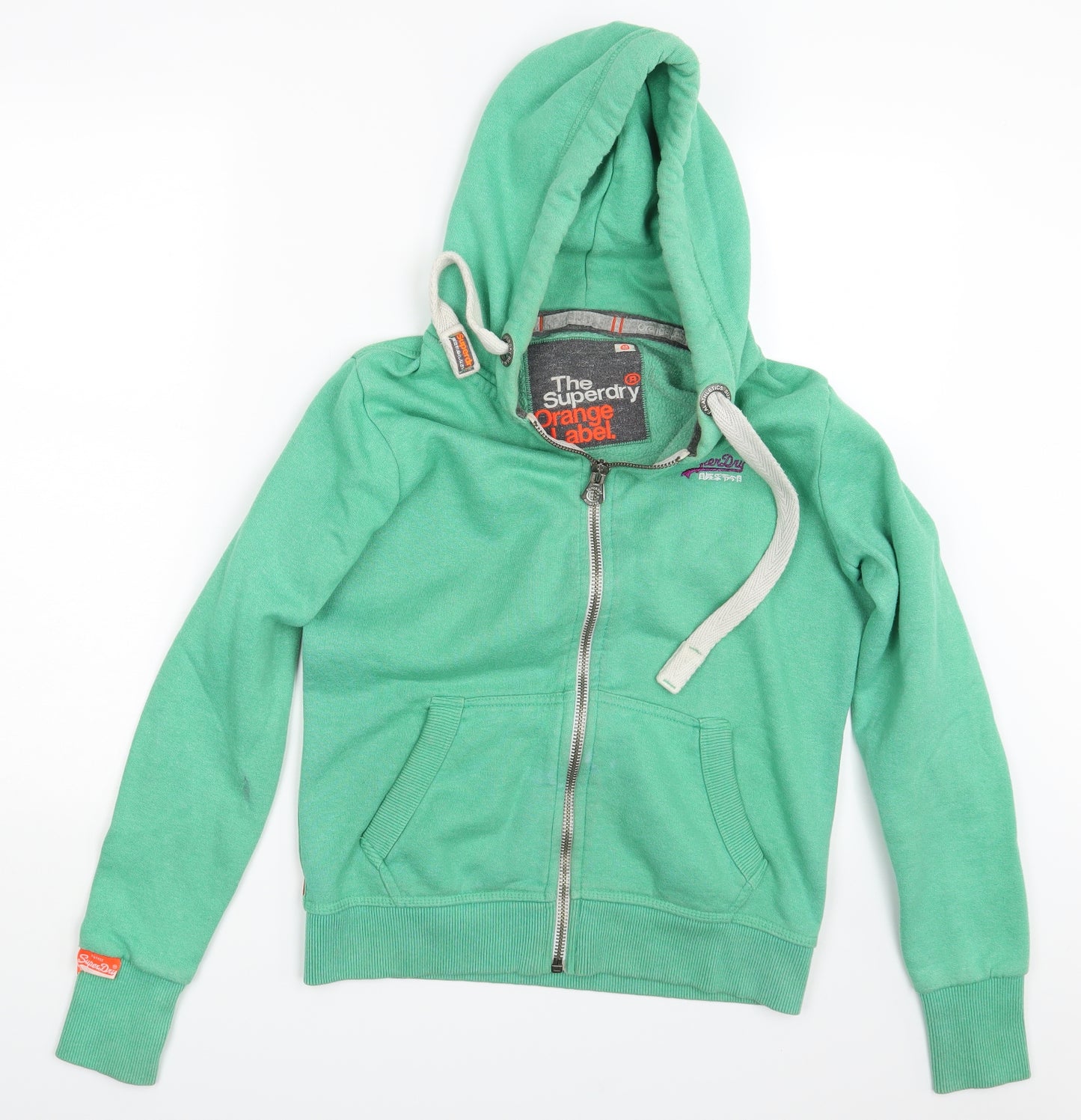 Superdry Mens Green   Full Zip Hoodie Size M
