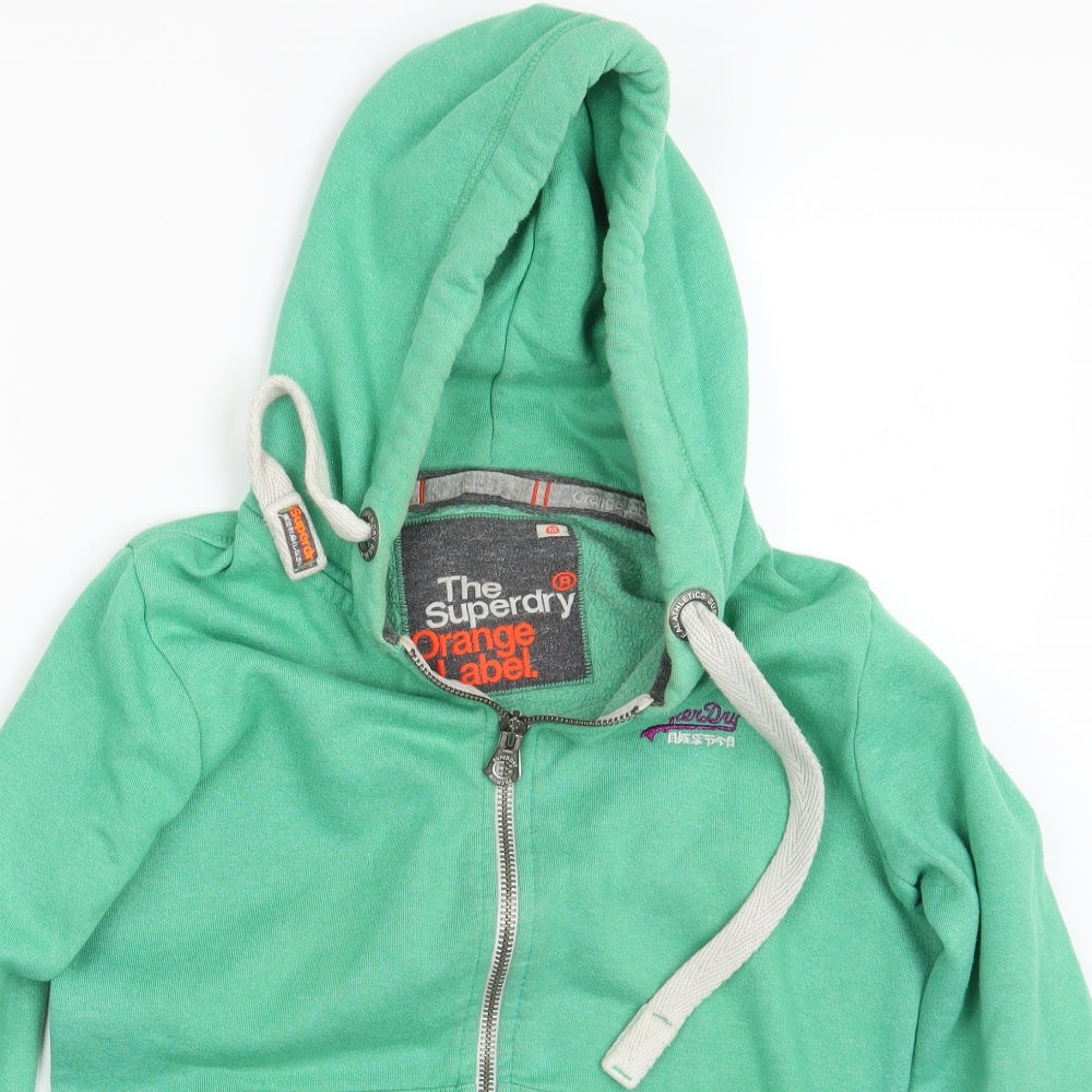 Superdry Mens Green   Full Zip Hoodie Size M