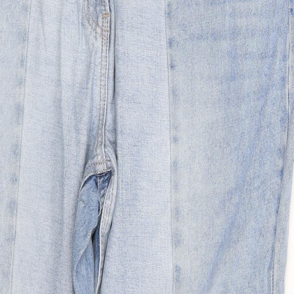 NEXT Womens Blue  Denim Cut-Off Shorts Size 18