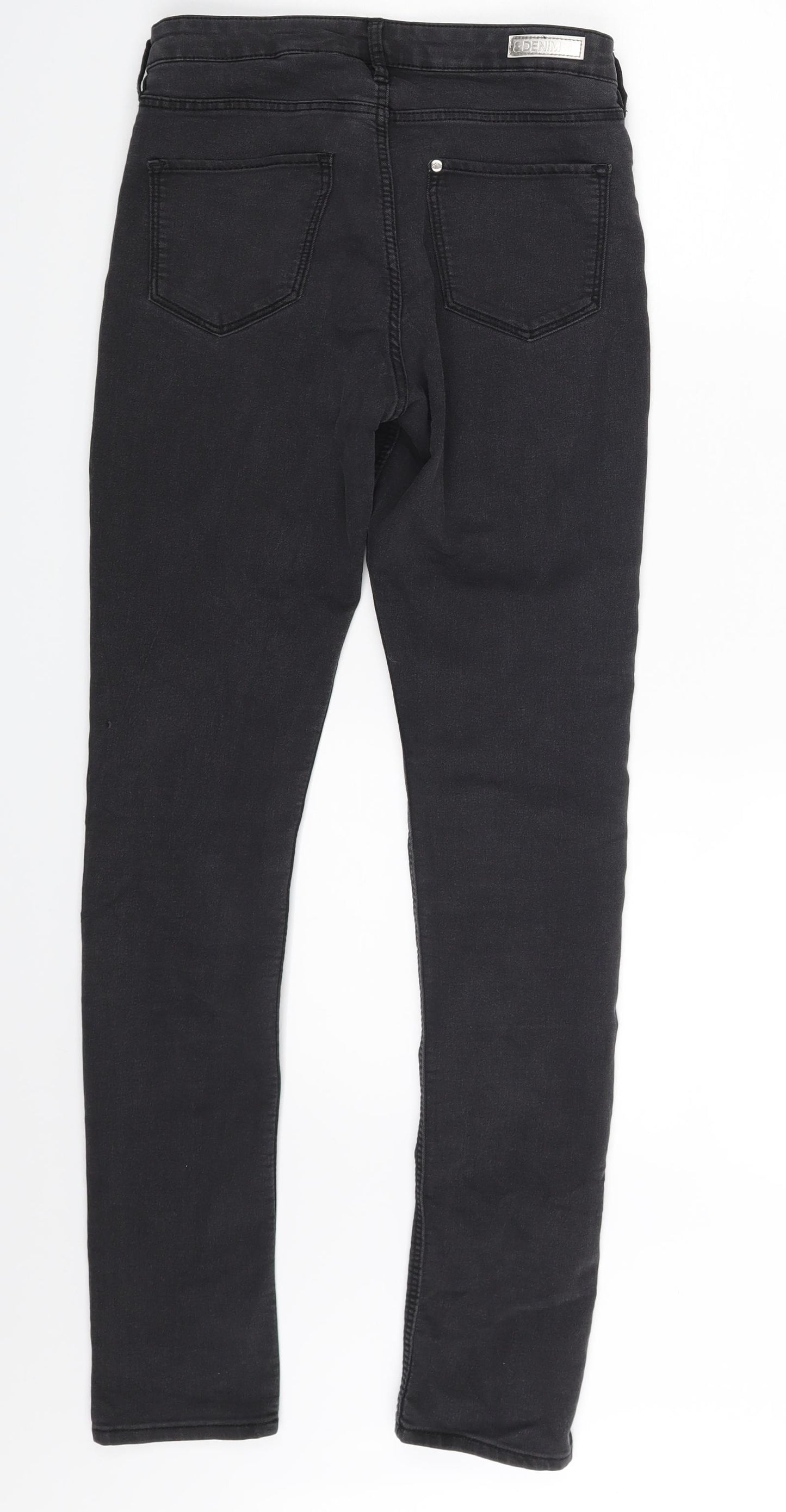 H&M Girls Grey  Denim Skinny Jeans Size 13-14 Years