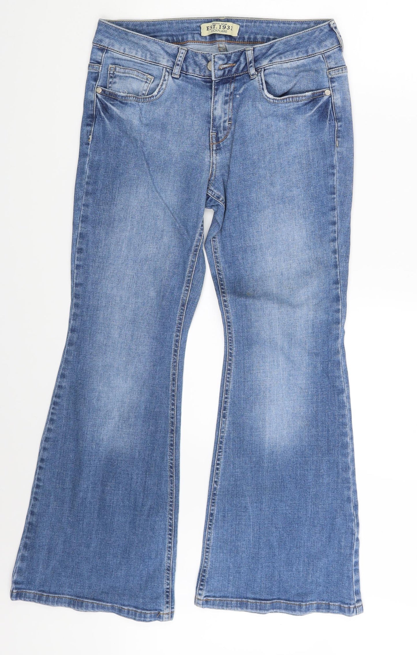 South Womens Blue  Denim Bootcut Jeans Size 10 L25 in
