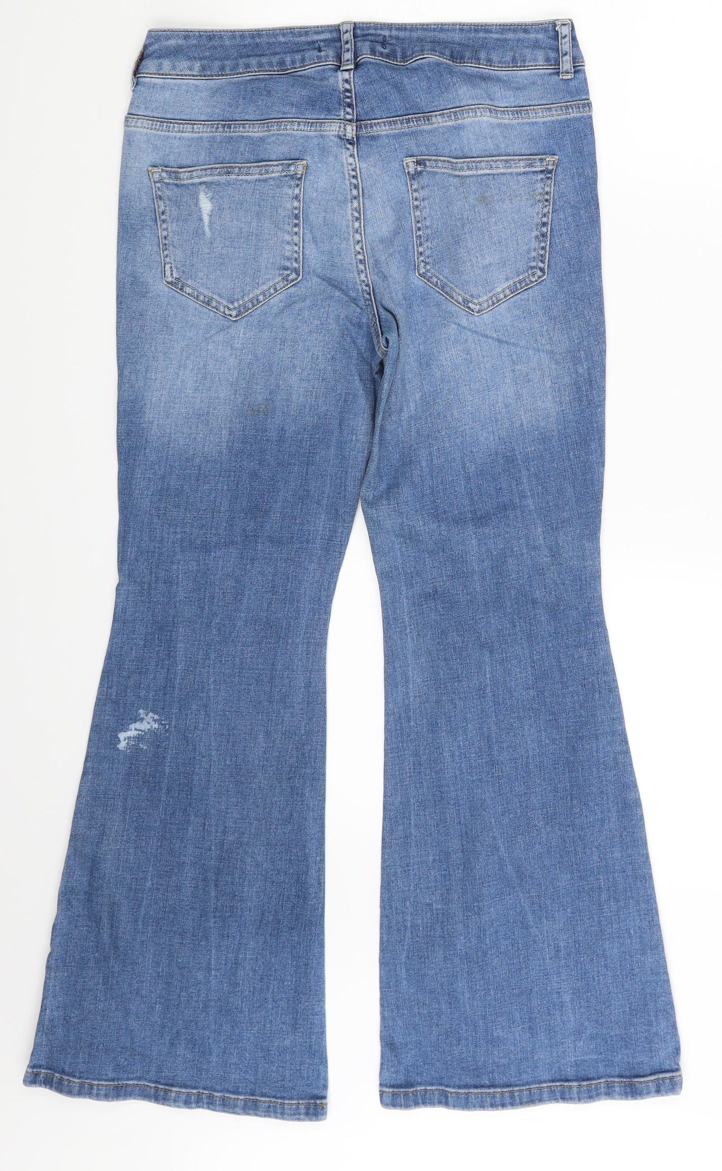 South Womens Blue  Denim Bootcut Jeans Size 10 L25 in