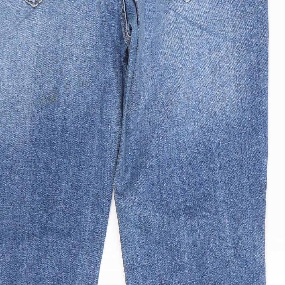 South Womens Blue  Denim Bootcut Jeans Size 10 L25 in