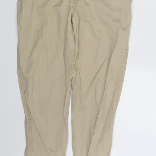 New Look Womens Beige   Chino Trousers Size 14 L30 in